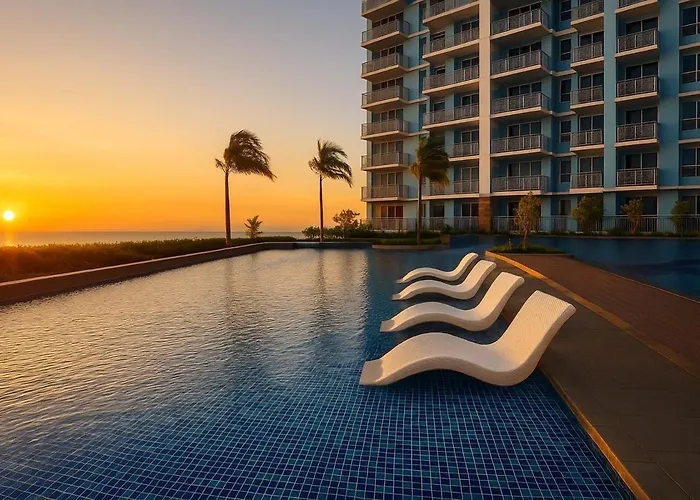 Apartment Elegant 2 Bedroom Near Solaire, Okada *