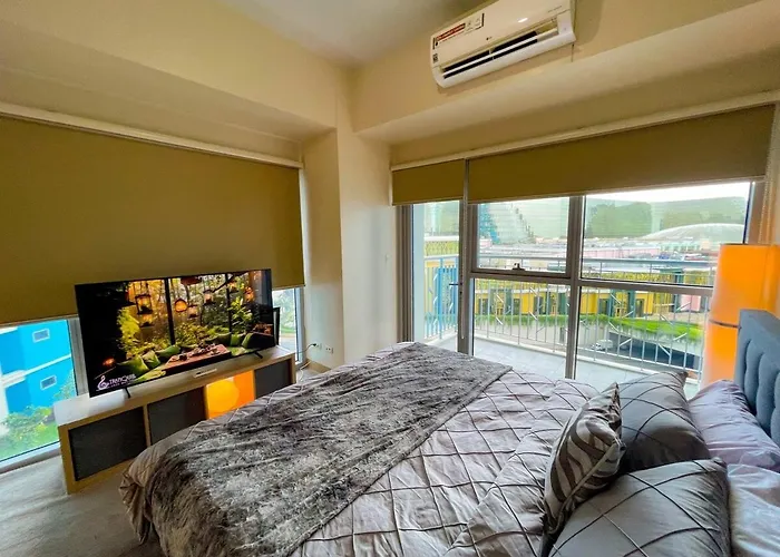 Apartment Elegant 2 Bedroom Near Solaire, Okada *
